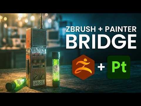Getting Started with ZBrush Desktop - Send to Substance Painter Bridge