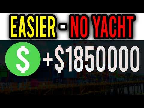 EASIER GTA 5 SOLO MONEY GLITCH (No Yacht!) - Make A LOT Of Money Fast!