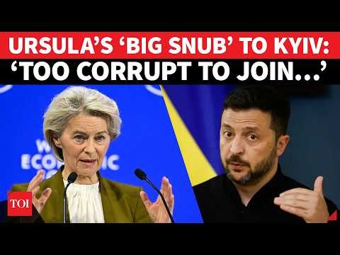 EU’s ‘MOCKERY’ Of Zelensky’s Dream; SHOCK REVEAL On Ursula’s ‘Real Plan’ For Ukraine | Watch