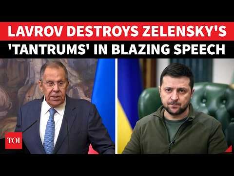 'You Think We Will Fall For Your Drama?': Lavrov Destroys Zelensky In Fiery Speech On Ukraine Offer