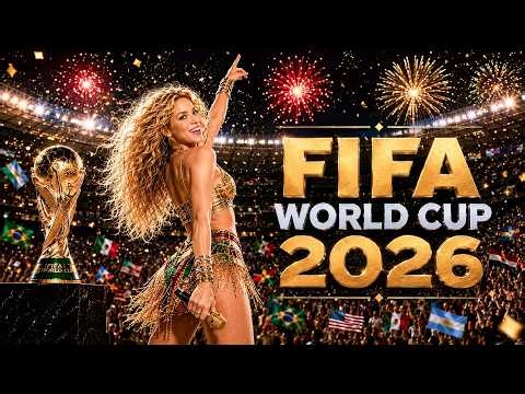 WAVING FLAG 2026 | SHAKIRA 🔥 Fifa World Cup 2026 Song 🌍⚽ | Epic Football Highlights