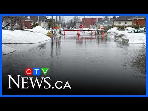 Several parts of Canada under flood warnings after days of pounding rain