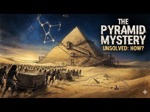 The Pyramid Mystery Science Still Can’t Explain: How They Built It | How Was The Great Pyramid built