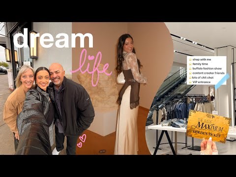 ADJUSTING TO “REAL” LIFE 🥹📹 days in my life, buffalo fashion show, new friends + a very chatty vlog!