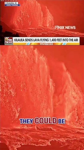 WATCH: Hawaii's Kilauea volcano ERUPTS ahead of Christmas #shorts