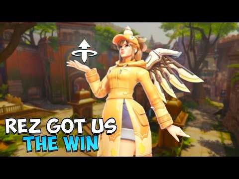 ONE REZ Wins The Match! | Mercy Gameplay - Overwatch