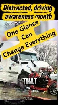 Put the Phone Away: Distracted Driving Awareness Month Safety Message