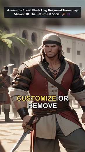 Assassin's Creed Black Flag Resynced: Social Stealth Returns! 🗡️👥