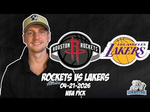 Houston Rockets vs Los Angeles Lakers 4/21/26 NBA Free Picks & Prediction | NBA Betting Tips