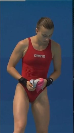 LAURA MARION - 10M and 1M SEMI-FINAL DIVING WOMEN'S - ROUND 03 #WomensSports