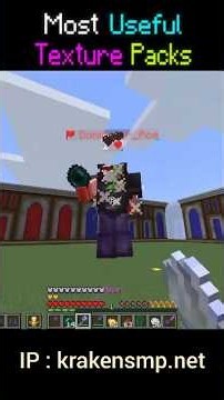 Most Useful Texture Packs For PvP #minecraft #minecraftpvp