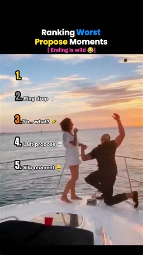 Ranking Worst Proposal Moments 😂