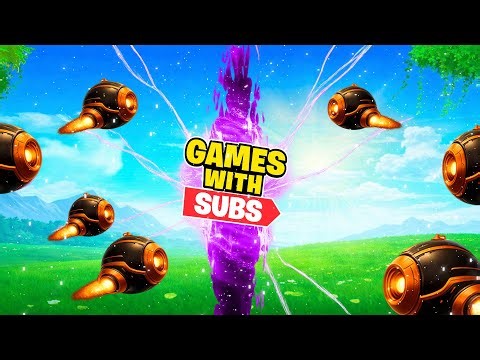 Fortnite LIVE *Game with Subscribers*