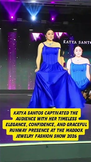 Katya Santos Owns the Runway with Timeless Elegance | Maddox Jewelry Fashion Show 2026 ✨💎