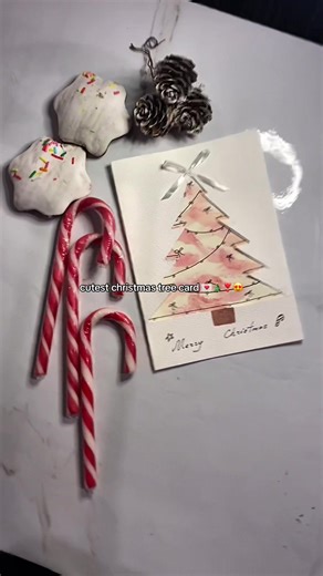 Cute Christmas Tree Card DIY for Loved Ones
