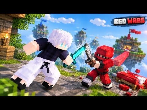 Minecraft bedwars insane gameplay 😱