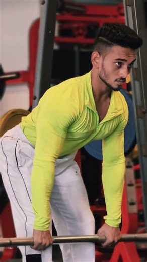 Barbell Bent Over Row for thickness & strength 🔥No excuses, just reps! ⚡ #backday