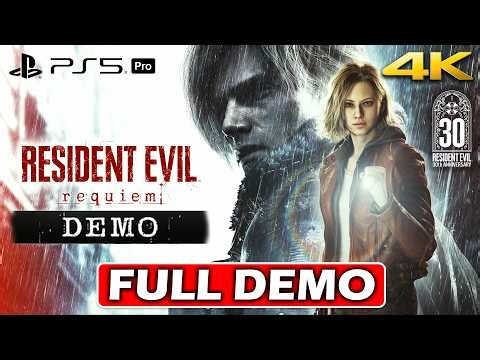 RESIDENT EVIL REQUIEM - Public DEMO Walkthrough FULL Gameplay (4K 60FPS) No Commentary | PS5 PRO