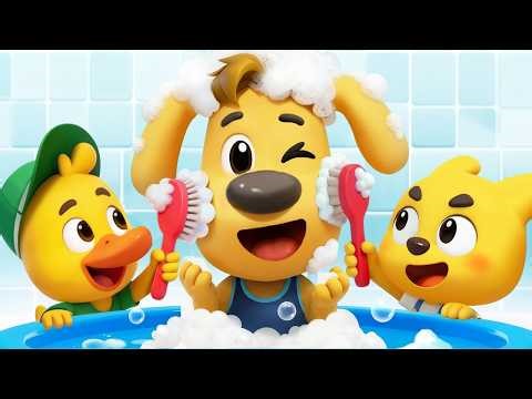 🔴LIVE | Let's Have a Bath | Good Habits | Clean & Hygiene Stories | Cartoon | Sheriff Labrador