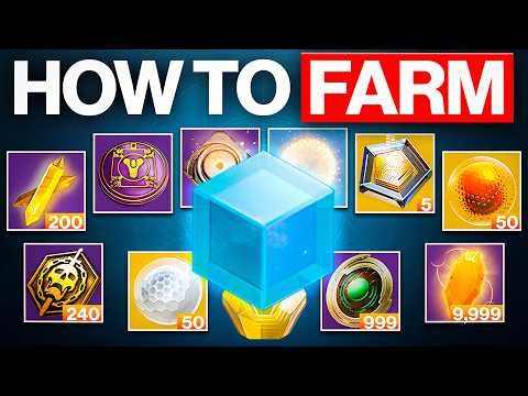 How to Farm EVERY Resource in Destiny 2 (Glimmer, Strange Coins, Shards etc.)