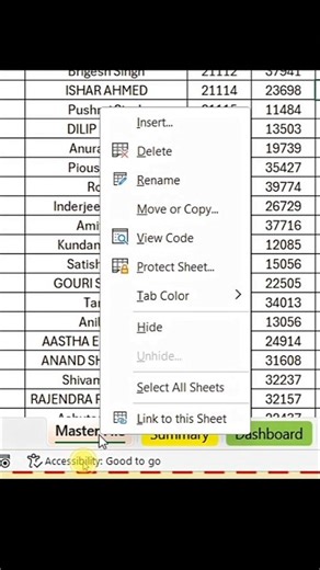 How To Recover 🫡 Delete Excel Sheet 😱 || Excel Me Delete Sheet Ko Bapas Kaise Laye #shorts #computer