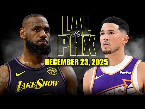 Los Angeles Lakers vs Phoenix Suns Full Game Highlights – December 23, 2025 | NBA Season