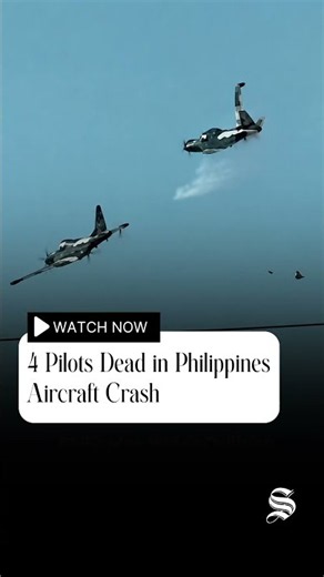 4 Pilots Dead in Philippines Aircraft Crash