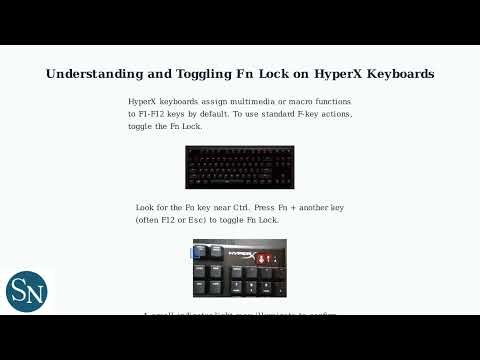 How to Fix HyperX Keyboard Function Keys Not Working – Fn Lock & Software Settings Fix