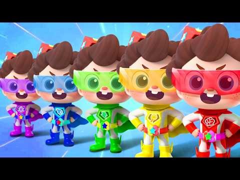 🔴LIVE | Kids Turn into Superheroes | Superhero Song | Good Manners | Preschool Songs | BabyBus