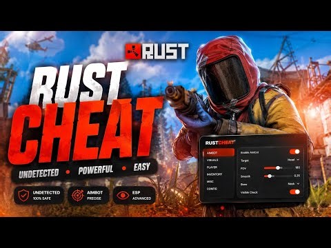Rust Hack 2026 - Aimbot + ESP + Wallhack - Undetected Rust Cheat PC