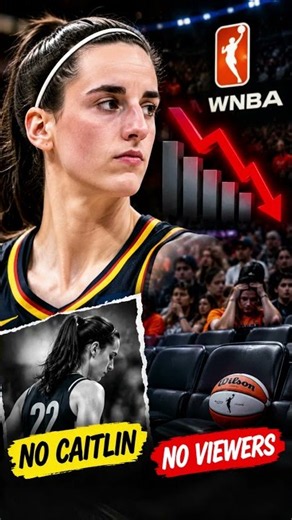 NO CAITLIN, BIG RATINGS DROP! WNBA Viewership FALLS After Clark’s Exit! #caitlinclark , #wnba