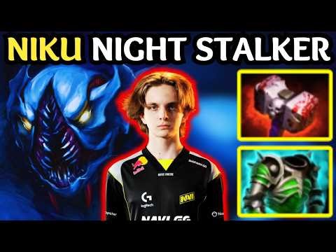 🔥 NIKU NIGHT STALKER META Mid — FULL MAP HUNT 🔥 Dota 2 Mid