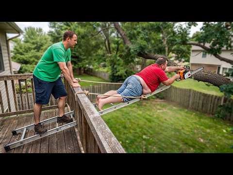 Idiots With Chainsaws: Tree Cutting Fails | Extreme Dangerous Logging Truck Fails #32