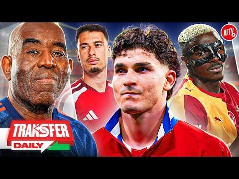 Atlético Hold Alvarez Talks With Arsenal! Osimhen To Replace Gyokeres & Martinelli Hint!