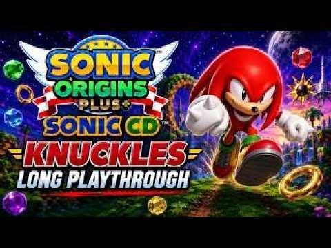 [Live] Sonic CD (Knuckles Playthrough) - Full Longplay