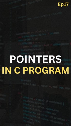 Avani Hiranandani | Coding Educator on Instagram: "Comment “Pointer” to get top pointer practical questions with solutions in your DM. Part 17 of my C programming series. In this reel, I explain pointers in C programming - what a pointer stores, how address works, and why pointers are important in exams. Save this for practicals. Follow for the next part. c programming, c programming for beginners, c programming tutorial, c programming practicals, c practical exam, c practical exam questions, c 