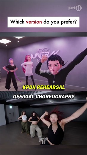 Huntrix 'how its done' rehearsal vs choreography. Which one is Better?