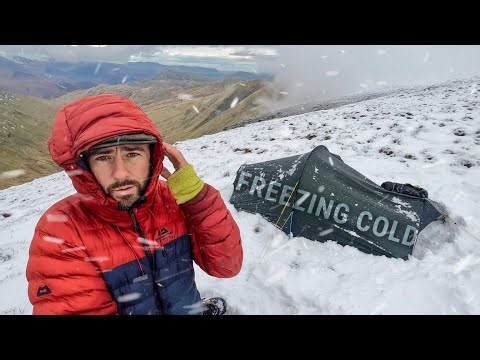 WINTER Mountain Camping in SUB ZERO Temperatures | This Simple HACK Stopped me FREEZING