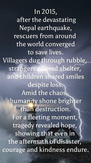 Nepal Earthquake 2015 — True Story of Courage | Light in the Dark