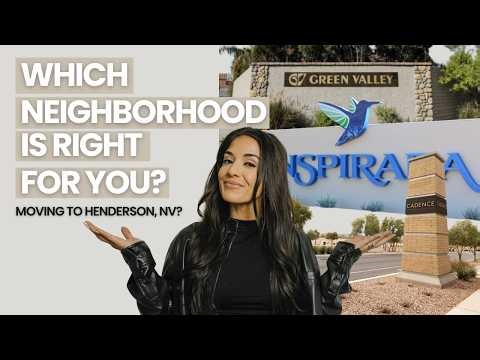 Relocating your family to Henderson, NV in 2026? Watch this video before you pick a neighborhood!