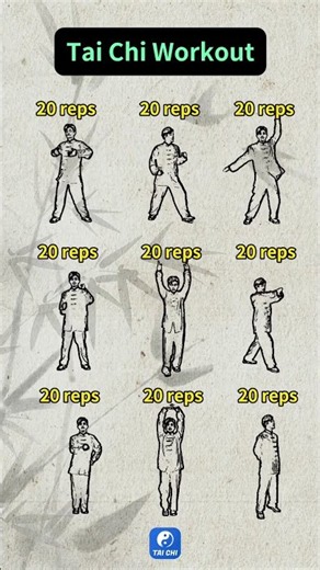 Full-Body Tai Chi Workout: 20 Reps Each