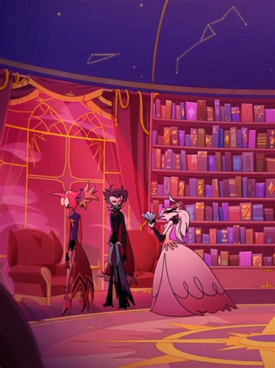 Vivziepop, WHAT on earth are you writing on that script. 🥀 || #helluvaboss #helluvabossseason3 #stolas #fyp #hellaverse