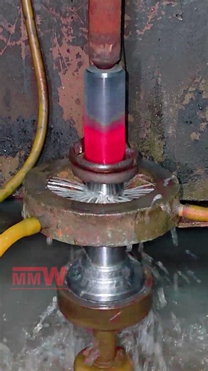 How canter teeth Is Made – Induction Hardening & Quality Testing | MMW Auto Industries #usa #mmw