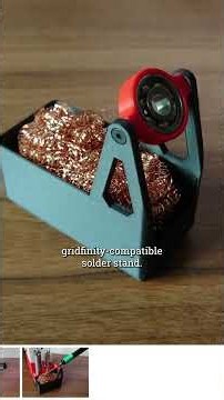 5 3d Prints to Improve Your Soldering Workbench #3Dprinting #Tools #Tip #MakerUpdate