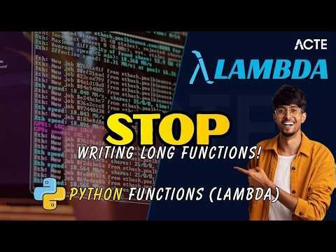 Python Lambda Functions Tutorial 💻 | Quick & Easy Guide for Beginners
