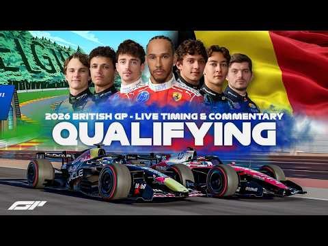 🔴 F1 LIVE | Belgian GP 2026 Qualifying at Spa-Francorchamps | Live Timing & Commentary