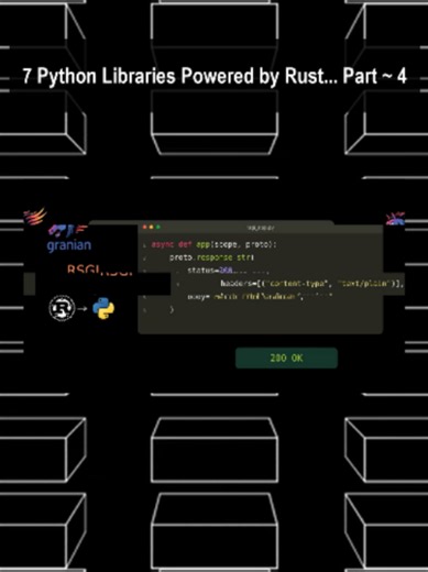 7 Rust-powered Python libraries to speed up your workflow