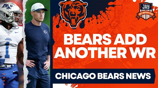 News; Bears sign another WR from UDFA to a 3-year deal that is a chain moving machine & returner
