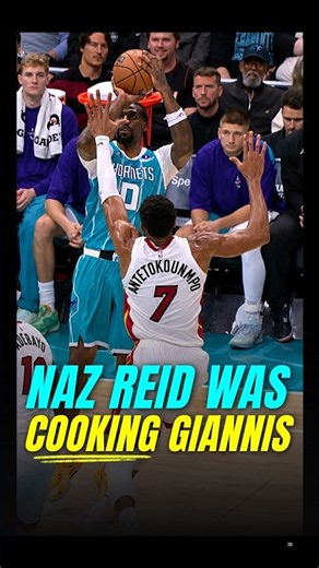 Naz Reid was COOKING Giannis👀