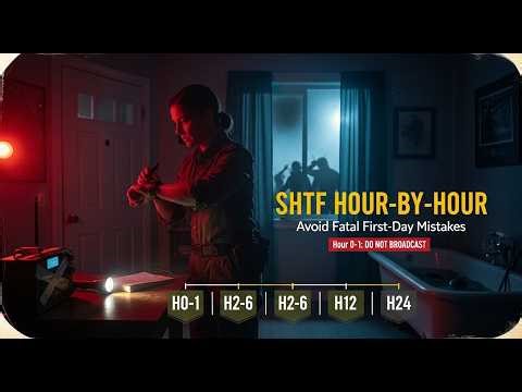 First 24 Hours SHTF Tactical Grid Down Survival Plan